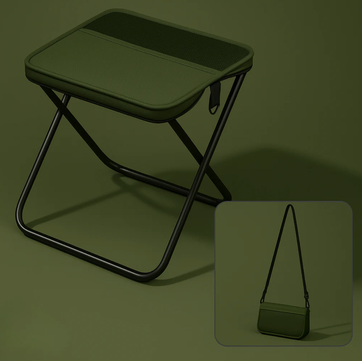 의자 Foldable Backpack Stool Portable Folding Stool with Carry Bag Lightweight Mini Easy Carry Outdoor Chair for Travel for Travel