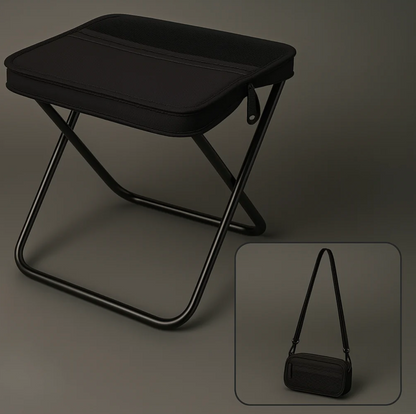 의자 Foldable Backpack Stool Portable Folding Stool with Carry Bag Lightweight Mini Easy Carry Outdoor Chair for Travel for Travel