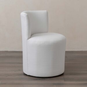 Bali Outdoor Swivel Chair in Fresno Alabaster