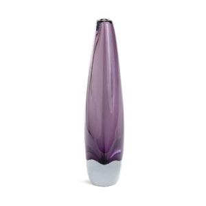 Alternative view of Mid-Century Murano Glass Aubergine Vase