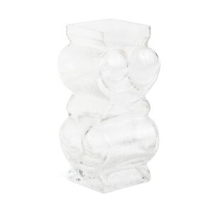 Mid-Century Glass Owl Vase