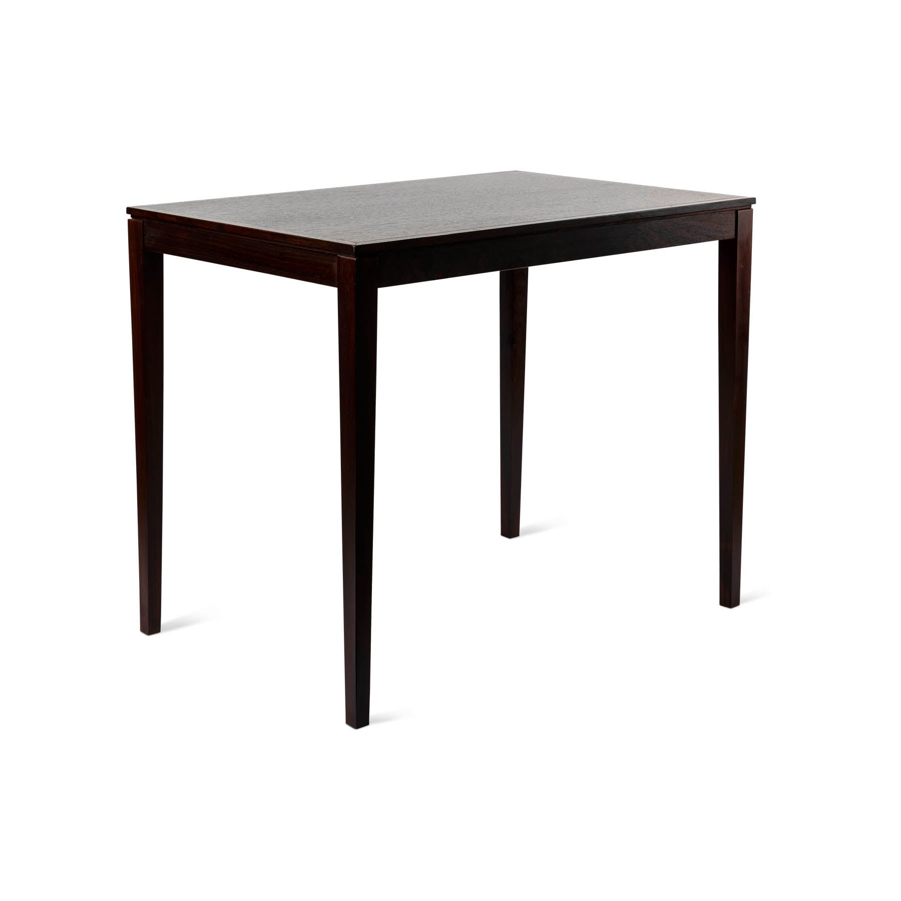 Vintage Rosewood Danish Tapered Leg Side Table - Image 3