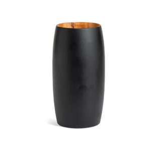 Itza Wood Tall Wood Vase