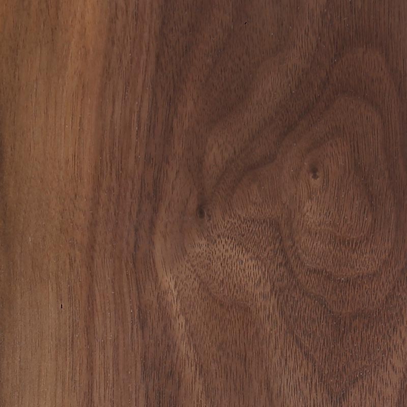 Verellen Brisbane 30" Round Side Table Clear Satin Sealer Walnut