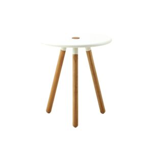 Cane-Line Area Table or Stool Teak/ White
