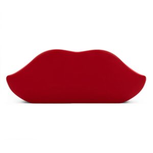 Alternative view of Heller Bocca Red Sofa