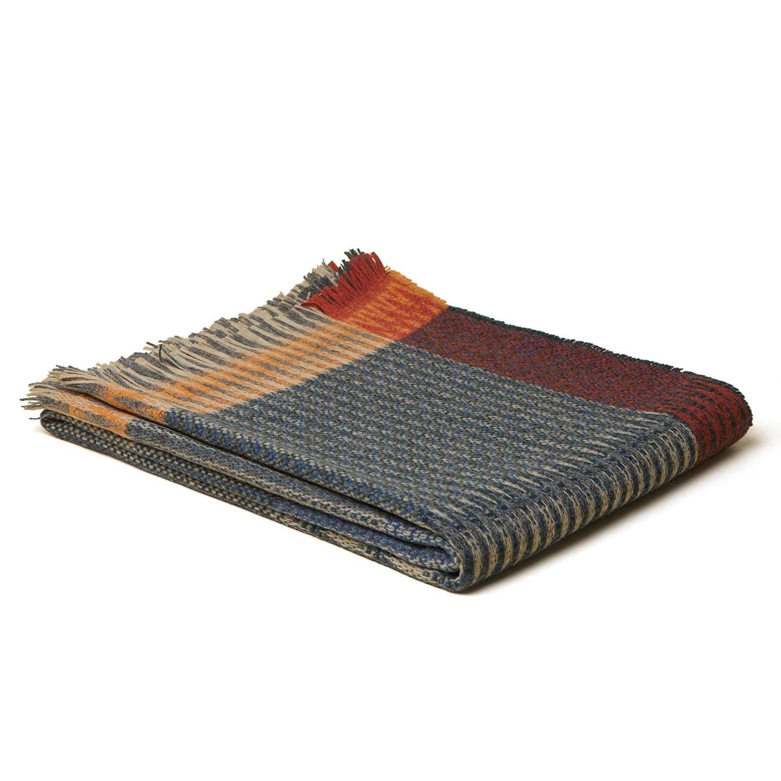Wallace and Sewell Tweed Lambswool Throw - Image 2