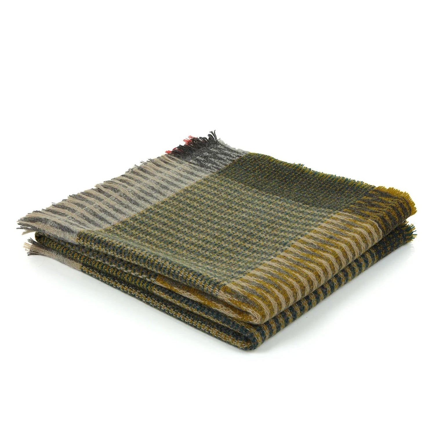 Wallace and Sewell Tweed Lambswool Throw - Image 3